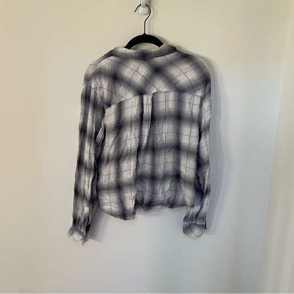 RAILS DYLAN SHIRT IN Sterling White large $158 - Picture 6 of 6